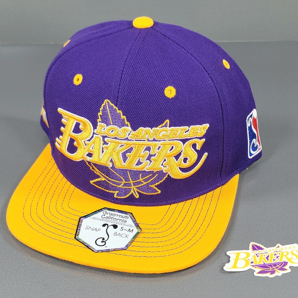 Grassroots California Limited Edition Los Angeles Bakers Snapback Hat Size: S~M